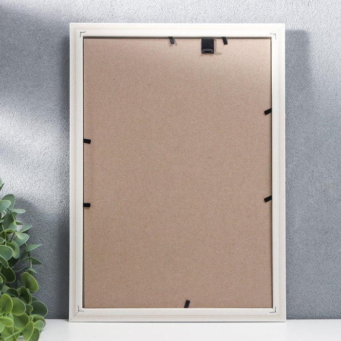 Фоторамка пластик 21х30 см 281 молоко (25/750) Фоторамка пластик 21х30 см 281 молоко (25/750)