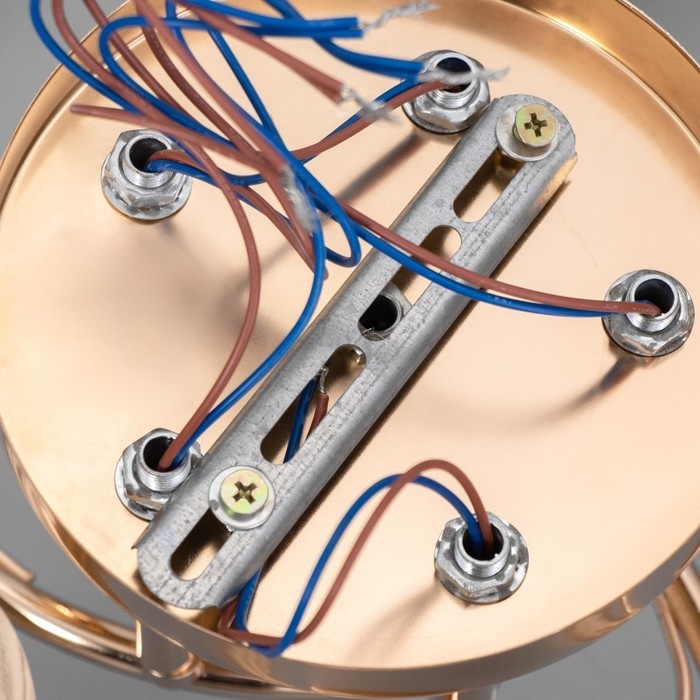 Люстра Люстра "Аннис" БП 5х40Вт Е27 Золото МОДЕЛЬ: 2612360