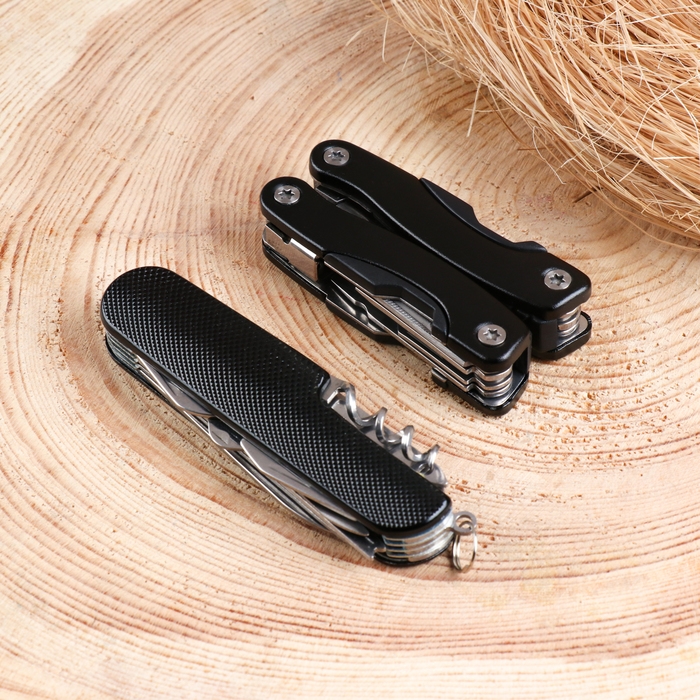 Набор подарочный швейцарский нож и мультитул, микс