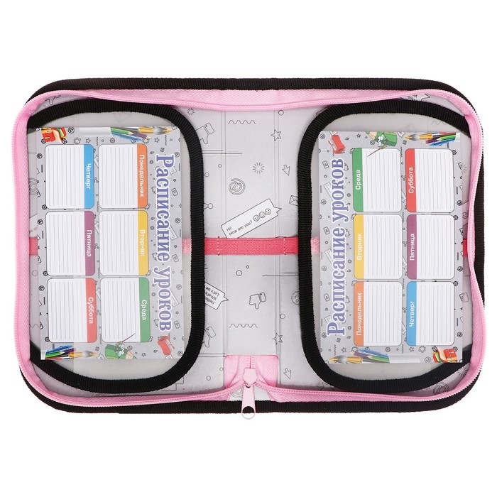 Пенал 1 секция, 130 х 210 х 40 мм, 2 откидные планки, тканевый, Calligrata TOP, Content  Пенал 1 секция, 130 х 210 х 40 мм, 2 откидные планки, тканевый, Calligrata TOP, Content "Аниме сакура"