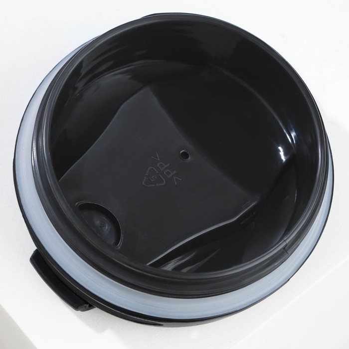 Термостакан в кожзаме &laquo;Утро&raquo;, 450 мл