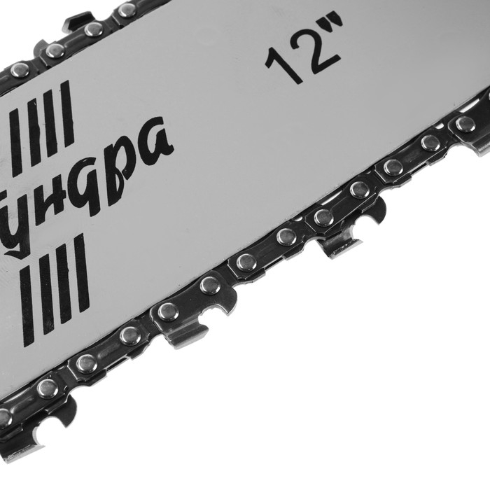 Насадка для УШМ ТУНДРА, цепная пила, быстрая установка, 12 Насадка для УШМ ТУНДРА, цепная пила, быстрая установка, 12", 45 звеньев, шаг 3/8", M10, М14