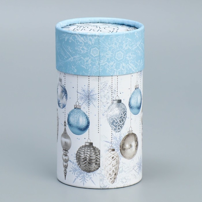 Коробка подарочная «Морозный день», 8 х 14.5 см, Новый год Коробка подарочная «Морозный день», 8 х 14.5 см, Новый год