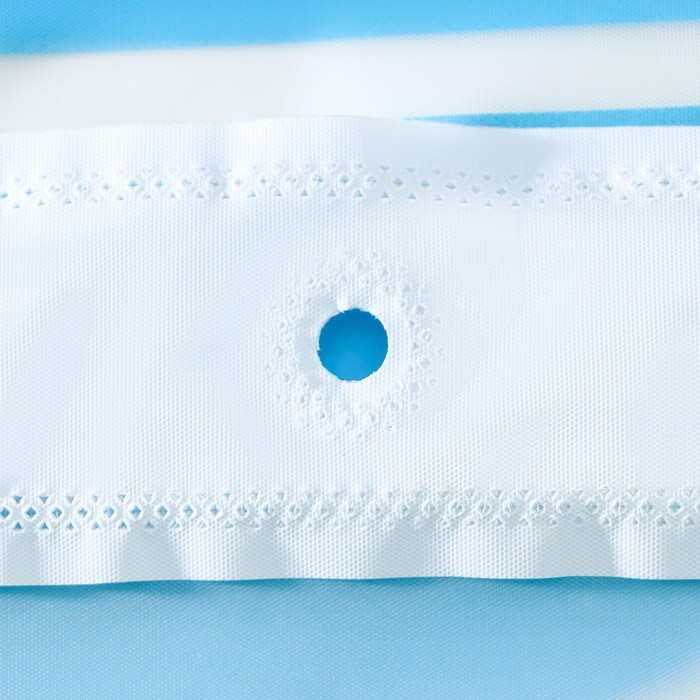 Штора для ванной Доляна «Капли», 180×180 см, EVA Штора для ванной Доляна «Капли», 180×180 см, EVA