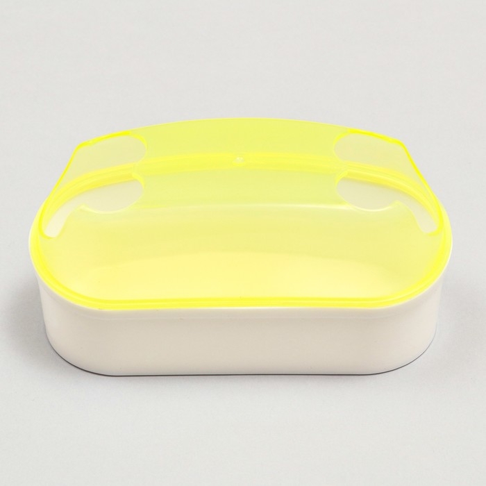 Туалет-туннель с лопаткой для грызунов Туалет-туннель с лопаткой для грызунов "Пижон", 14,5 х 7 х 7 см, жёлтый