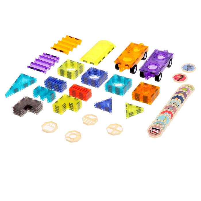 Конструктор магнитный «Город», 71 деталь Конструктор магнитный «Город», 71 деталь