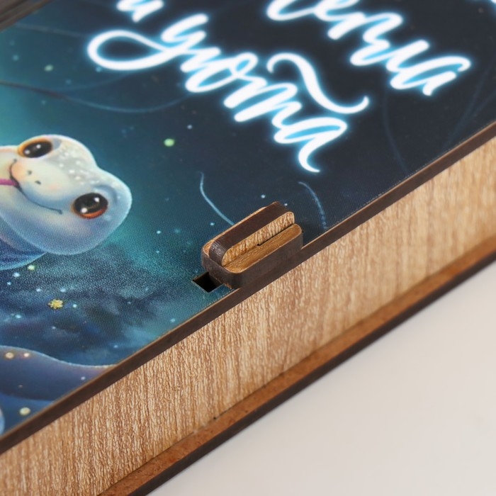 Новогодняя шкатулка  Новогодняя шкатулка "Тепла и уюта" 17х8,5х3,5 см