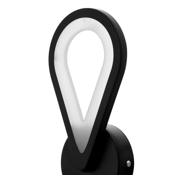 Бра 59126/1BK LED 10Вт 4000К черный 17,5х5х24,5 см