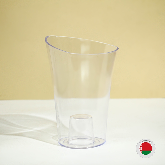 Горшок для орхидей, 1,3 л, 13,6 × 14,1 × 20 см, пластик, прозрачный Горшок для орхидей, 1,3 л, 13,6 × 14,1 × 20 см, пластик, прозрачный