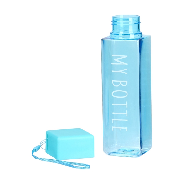 Бутылка для воды, 450 мл, My bottle, 20 х 5.5 см, голубая Бутылка для воды, 450 мл, My bottle, 20 х 5.5 см, голубая