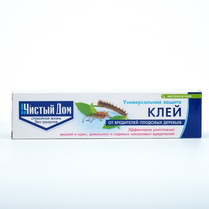 Клей от грызунов и насекомых Чистый дом туба 130 г Клей от грызунов и насекомых Чистый дом туба 130 г