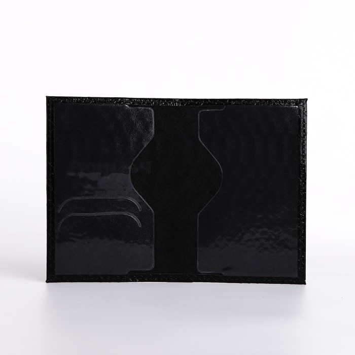 Обложка для паспорта, цвет чёрный Обложка для паспорта, цвет чёрный