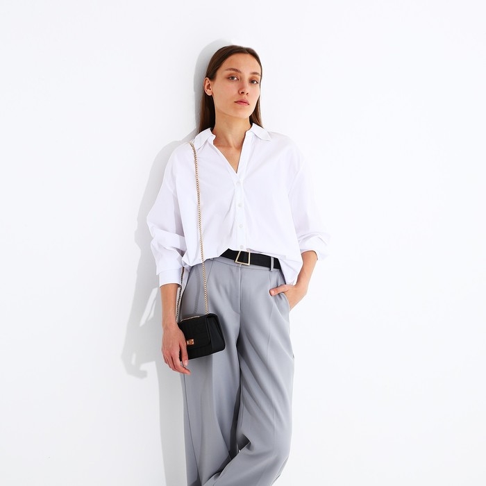 Сумка-мессенджер на клапане, цвет чёрный Сумка-мессенджер на клапане, цвет чёрный