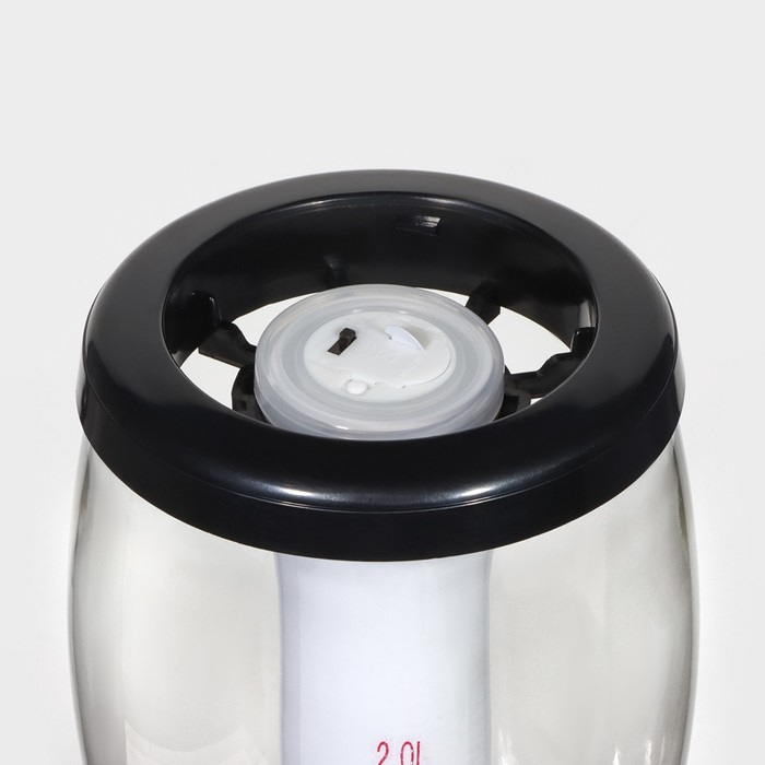 Башня пивная «Вавилон», 2 л, цвет чёрный Башня пивная «Вавилон», 2 л, цвет чёрный