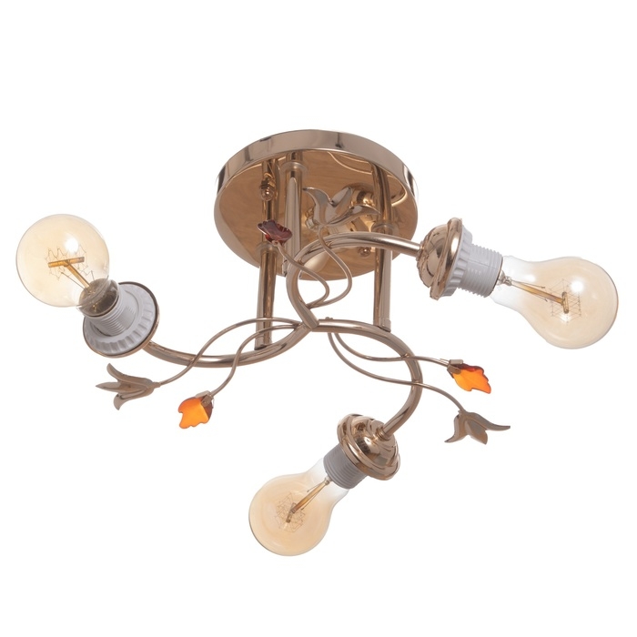 Люстра Люстра "Дикс" бп 3х40Вт Е27 Золото МОДЕЛЬ: 2612366