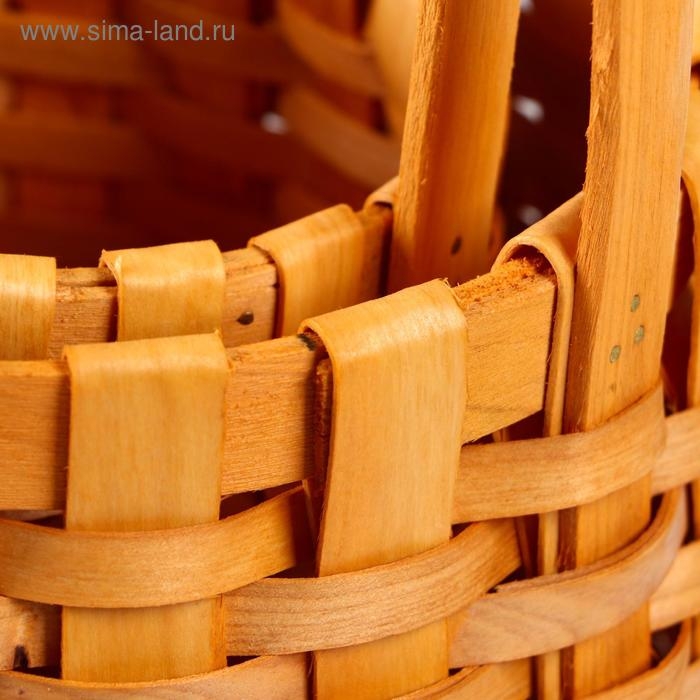 Набор корзин плетеных, секвойя, 18х12/26 см, 13,5х10,5/23 см, 2 шт., натуральный Набор корзин плетеных, секвойя, 18х12/26 см, 13,5х10,5/23 см, 2 шт., натуральный