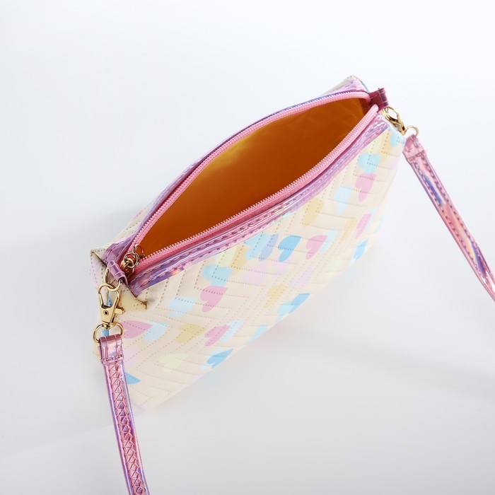 Сумка детская для девочки на молнии, цвет жёлтый Сумка детская для девочки на молнии, цвет жёлтый