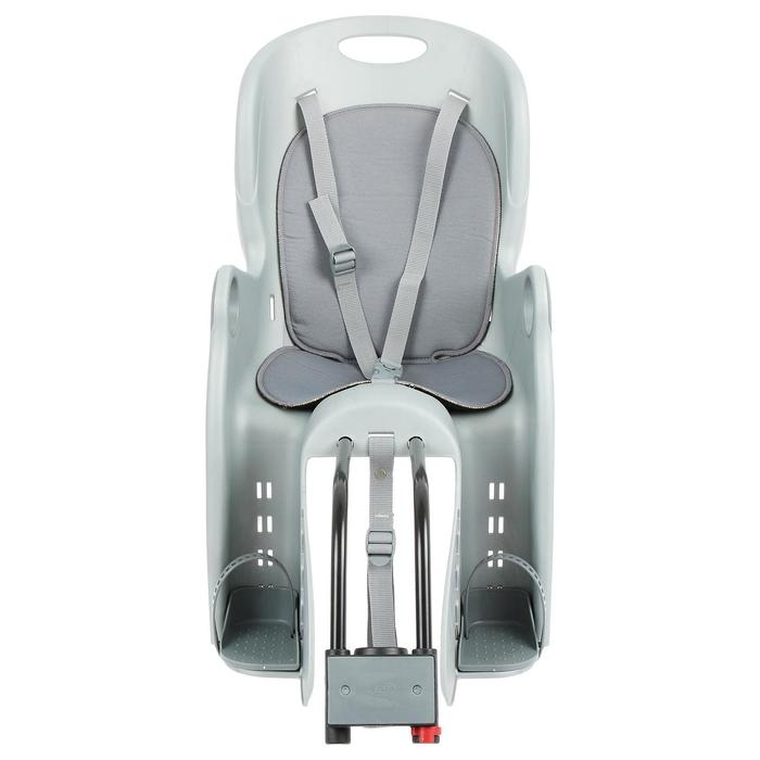 Велокресло заднее BQ-8, универсальный крепеж, цвет серый Велокресло заднее BQ-8, универсальный крепеж, цвет серый