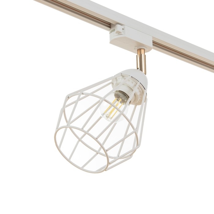 Светильник трековый Светильник трековый "Адри" Е27 40Вт белый 16х13х18см