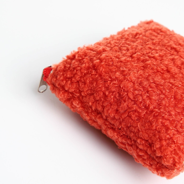 Кошелёк на молнии, цвет оранжевый Кошелёк на молнии, цвет оранжевый