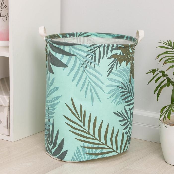 Корзина бельевая текстильная «Джунгли», 35×45 см Корзина бельевая текстильная «Джунгли», 35×45 см