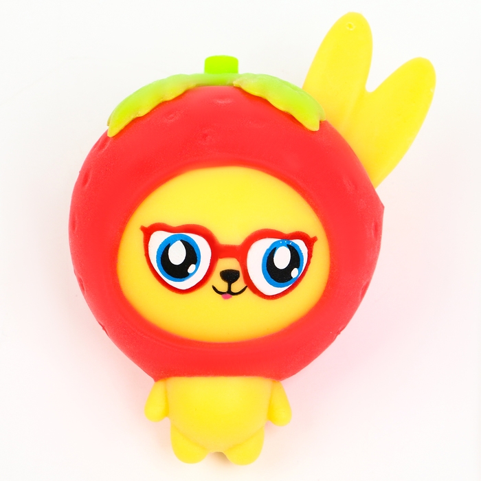 Мялка «Зайка» с пастой, цвета МИКС Мялка «Зайка» с пастой, цвета МИКС