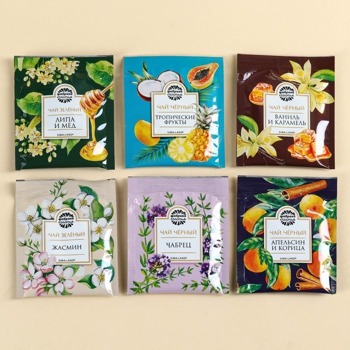 Чайная коллекция «Уютных чаепитий», 54 г (30 пакетиков х 1,8 г). Чайная коллекция «Уютных чаепитий», 54 г (30 пакетиков х 1,8 г).