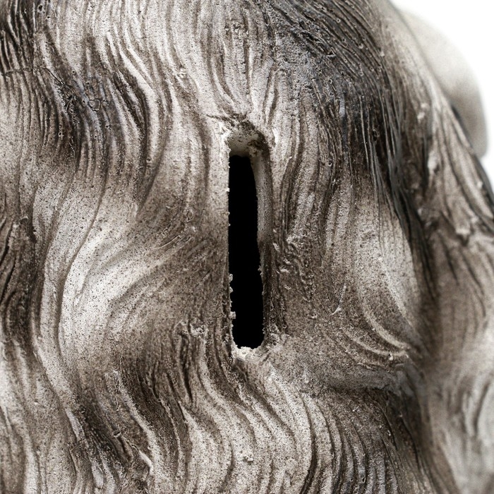 Копилка Копилка "Собака с медалью" черная, 25см