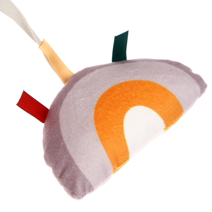 Растяжка на кроватку/коляску «Волчонок Тиша», с прорез., Крошка Я Растяжка на кроватку/коляску «Волчонок Тиша», с прорез., Крошка Я