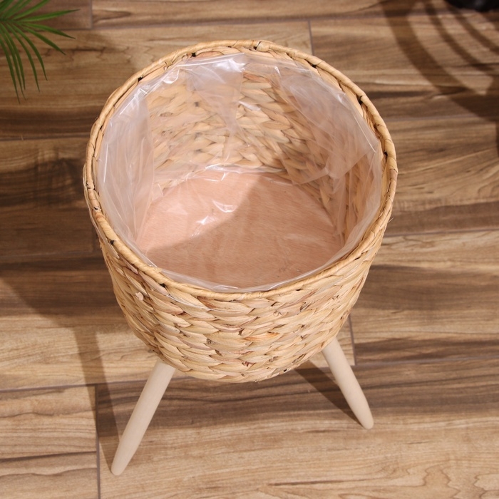 Набор плетёных кашпо, 3 шт, высота 36х36х56 см Набор плетёных кашпо, 3 шт, высота 36х36х56 см