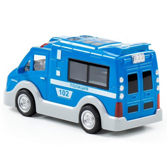 Автомобиль «Полиция» инерционный, со светом и звуком, МИКС Автомобиль «Полиция» инерционный, со светом и звуком, МИКС
