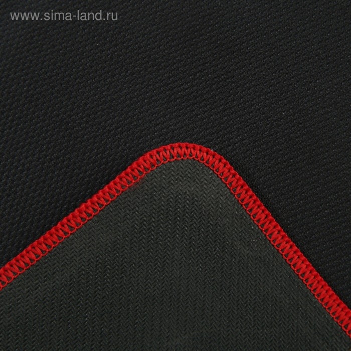 Коврик для мыши Defender Black M, игровой, 360x270x3 мм, чёрно-красный Коврик для мыши Defender Black M, игровой, 360x270x3 мм, чёрно-красный