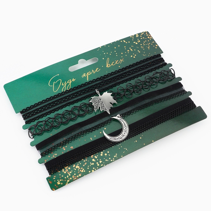 Чокер на шею «Будь ярче» 4 шт , 35 см Чокер на шею «Будь ярче» 4 шт , 35 см