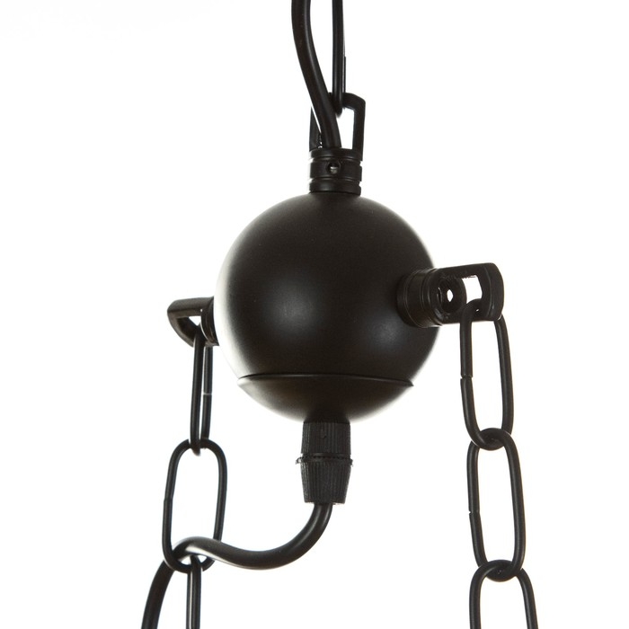 Люстра Люстра "Айварс" 6хЕ27 40Вт черный 55х100 см