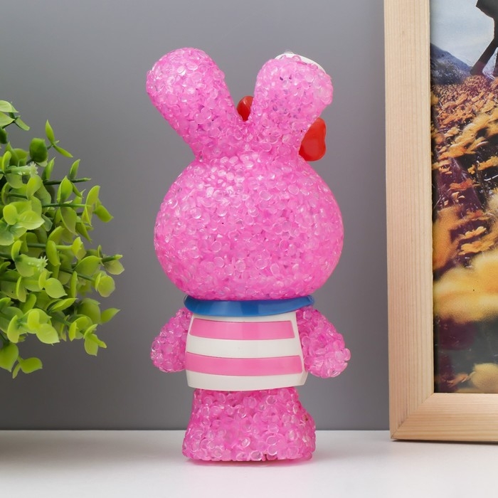 Ночник Ночник "Зайка" LED RGB от батареек 3хLR44 МИКС 6,5х6,5х15,5см RISALUX