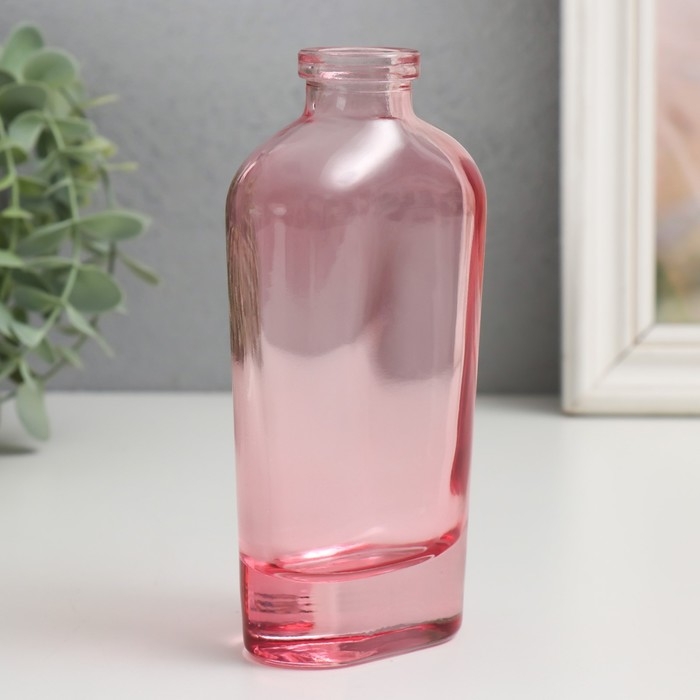 Диффузор для эфирных масел  Диффузор для эфирных масел "Вог" 200 мл прозрачный розовый 4х7х15 см