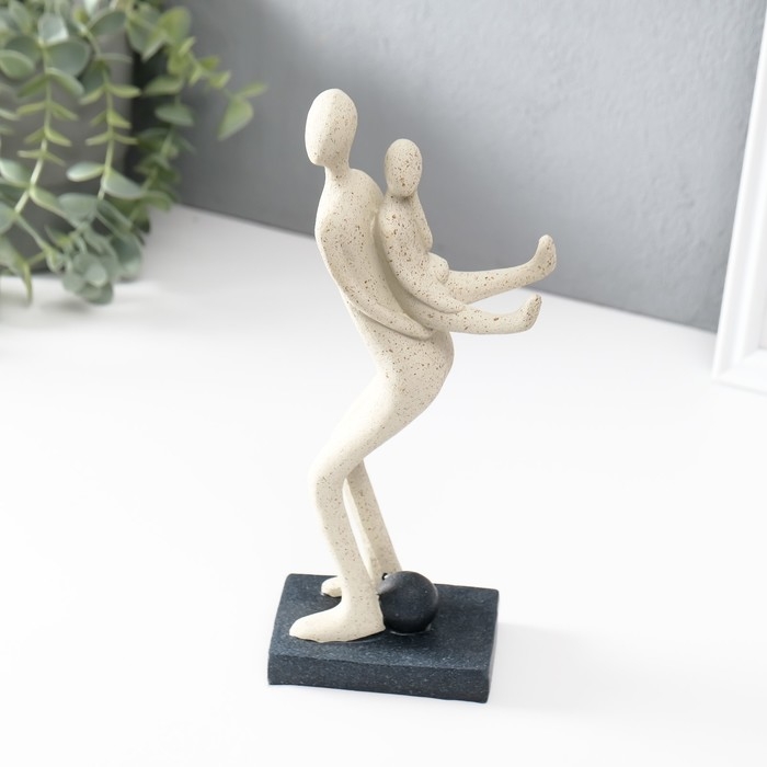 Сувенир полистоун Сувенир полистоун "Как за каменной стеной" белый 6х10,5х25 см