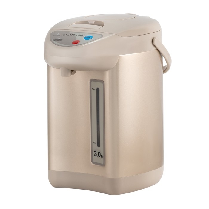 Термопот Galaxy LINE GL 0608, 900 Вт, 3 л, 3 способа подачи воды, бежевый Термопот Galaxy LINE GL 0608, 900 Вт, 3 л, 3 способа подачи воды, бежевый
