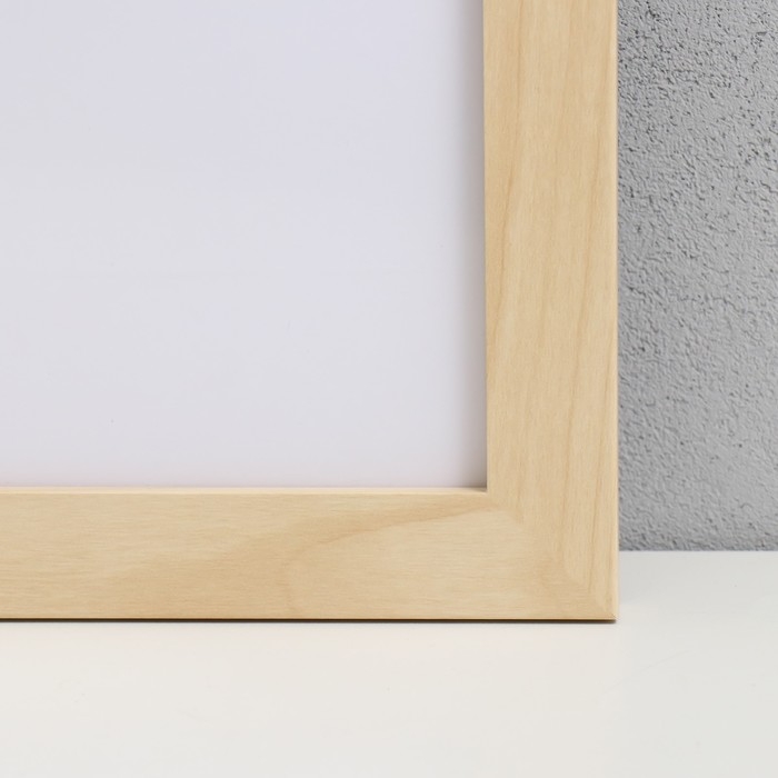 Фоторамка МДФ Фоторамка МДФ "Ellis" 50х70 см, с паспарту, натуральный (пластиковый экран)