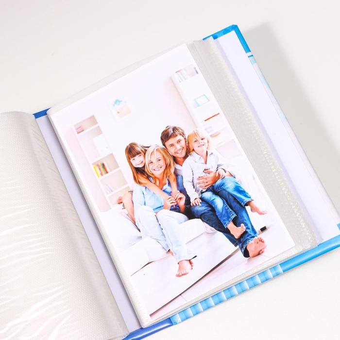 Фотоальбом на 100 фото 10х15 см  Фотоальбом на 100 фото 10х15 см "Яркость лета" 16,5х13,5х5,5 см МИКС