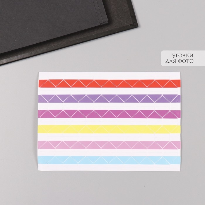 Фотоальбом 25 листов (уголки+кольца) Namaste золото 19х27х3 см Фотоальбом 25 листов (уголки+кольца) Namaste золото 19х27х3 см