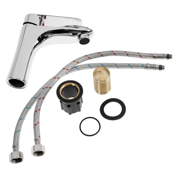 Смеситель для раковины ZEIN Z3750, однорычажный, высота излива 9.5 см, латунь, хром Смеситель для раковины ZEIN Z3750, однорычажный, высота излива 9.5 см, латунь, хром