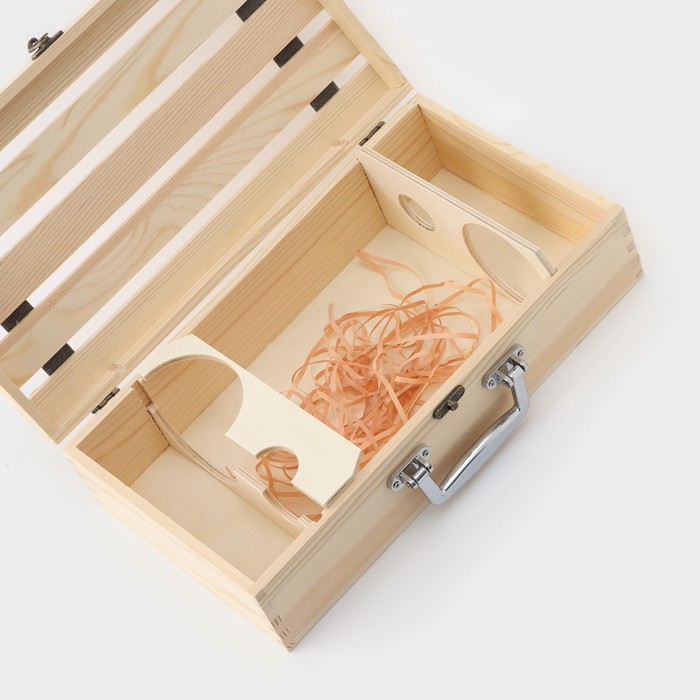 Ящик для хранения вина Доляна «Феррара», 35×20 см, на 2 бутылки Ящик для хранения вина Доляна «Феррара», 35×20 см, на 2 бутылки