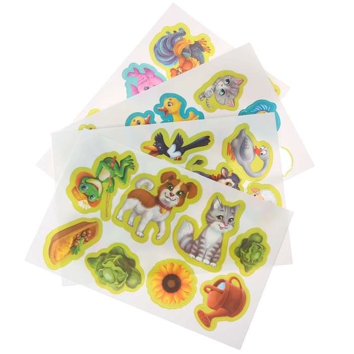 Игра на липучках, конструктор «Ферма» , Весёлые липучки Игра на липучках, конструктор «Ферма» , Весёлые липучки