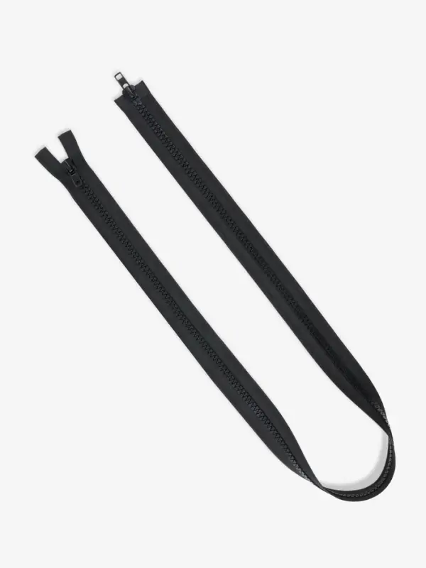 Молния &laquo;Трактор&raquo;, №10, разъёмная, 2 замка, замки автомат, 110 см, чёрная