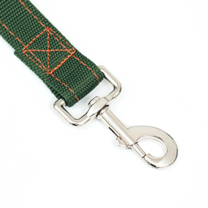 Поводок 2 м х 3 см, зелёный Поводок 2 м х 3 см, зелёный