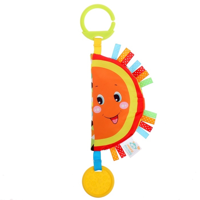 Подвеска-книжка «Солнышко», на кроватку и коляску Подвеска-книжка «Солнышко», на кроватку и коляску