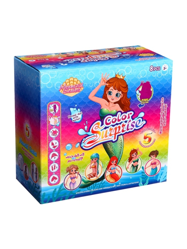 Кукла-русалка Кукла-русалка "Волшебное преображение", МИКС