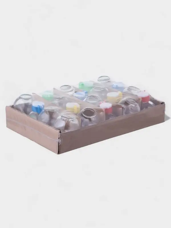 Набор солонок Доляна &laquo;Шар&raquo;, 60 мл, 5&times;7 см, 20 шт., стекло, МИКС