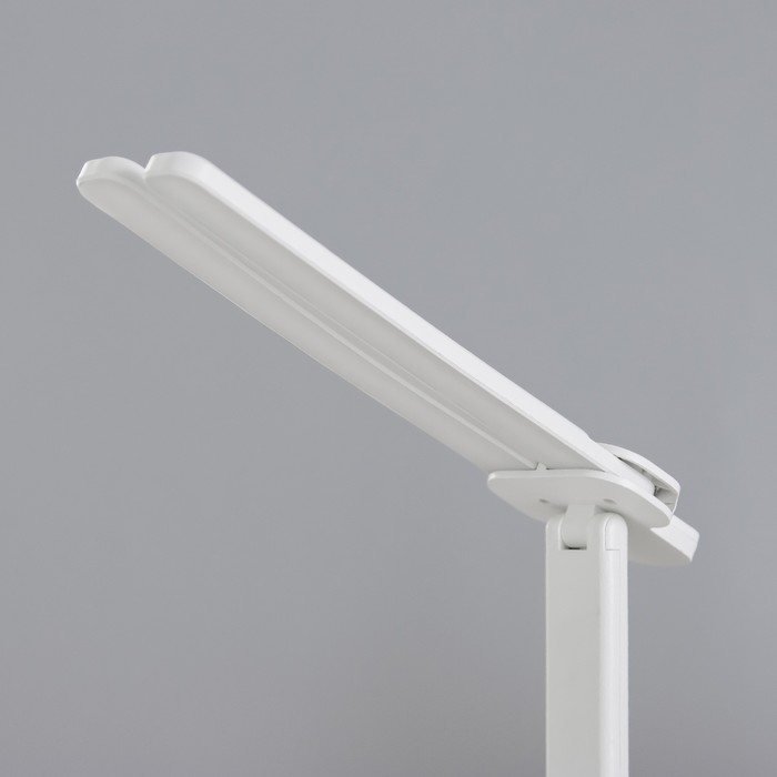 Настольная лампа сенсорная Настольная лампа сенсорная "Раздвижная" LED 15Вт АКБ USB белый 45х30х17 см RISALUX